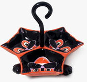 Vintage Look Cat Divided Candy Dish