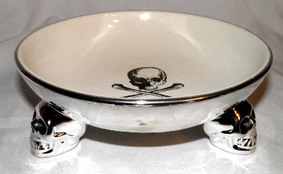 Skull footed Candy Dish 1 Skull footed Candy Dish