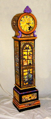 Halloween Gift Clock16a