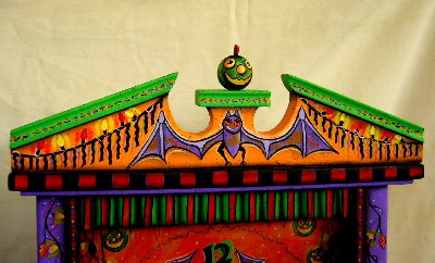 Spookylvania Clock #6 Original Art 2 Spookylvania Clock #6 Original Art - Image 2