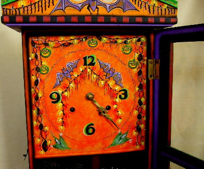 Spookylvania Clock #6 Original Art 3 Spookylvania Clock #6 Original Art - Image 3