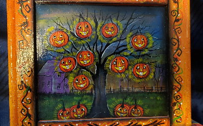 Spookylvania Original Clock #31 3 Spookylvania Original Clock #31 - Image 3