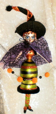 Halloween Party Goers Annealed Ornament "D" 1 Halloween Party Goers Annealed Ornament "D"