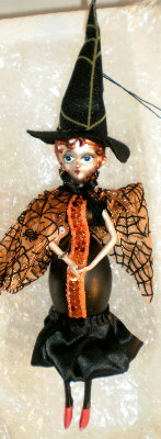 Halloween Party Goers Annealed Ornament "E" 1 Halloween Party Goers Annealed Ornament "E"