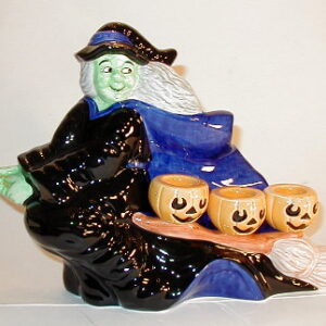 Witch Taper Candle Holder