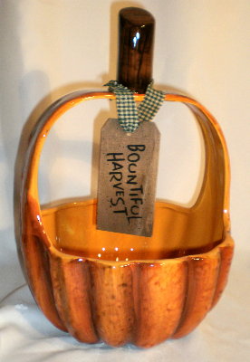 Bountiful Pumpkin Bowl Candy Dish 1 Bountiful Pumpkin Bowl Candy Dish