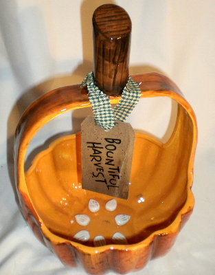 Bountiful Pumpkin Bowl Candy Dish 2 Bountiful Pumpkin Bowl Candy Dish - Image 2