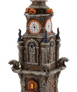 Halloween Clock Tower by Department 56