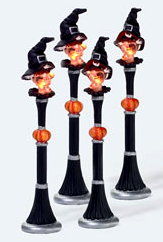 Bewitched Street Lamps by Department 56