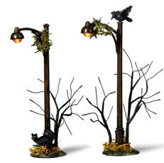 Scary Street Lights by Department 56