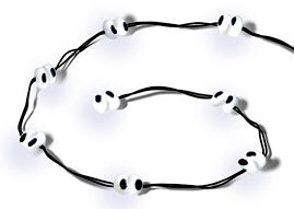 String of 8 Spooky Eyeball Lights by Department 56