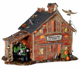 Screech Owl Farm by Department 56