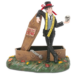 A Grave Undertaker By Department 56