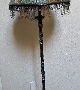 Spookylvania Floor Lamp Original Art, 5 ft Tall One of a Kind