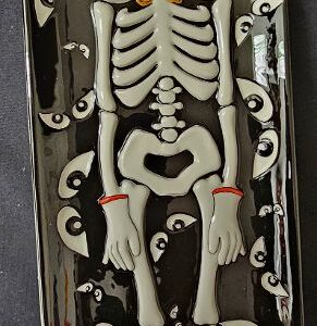 Fitz & Floyd Skeleton Serving Platter