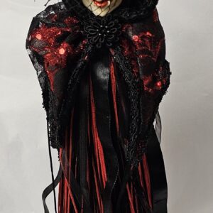 Katherine's Collection WICKED WOMAN WINE TOPPER Retired 2012