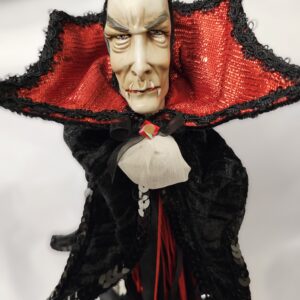 Katherine's Collection DRACULA WINE TOPPER Retired 2012