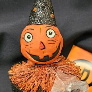 Glittterville Pumpkin Trinket Surprise Gift Treasure Box Retired 2011