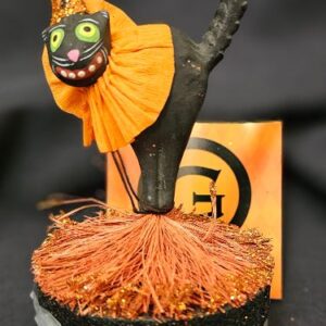 Glitterville Black Cat Trinket Surprise Candy Gift Box Retired 2011