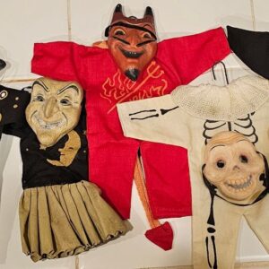 Rucus Studio Full Set of Five Costumes on Hangars in Original Boxes Ornaments