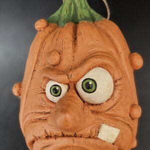 David Everett's Crazy Pumpkin Hanging Ornament "A"