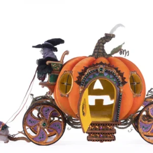 Katherine's Collection Enchanted Pumpkin Carriage