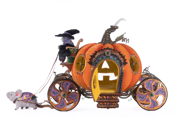 Katherine's Collection Enchanted Pumpkin Carriage 1 Katherine's Collection Enchanted Pumpkin Carriage