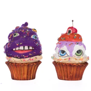 Katherine's Collection Creepy Cupcakes Crazy Eyes And Crabby Crumbs Assortment of 2