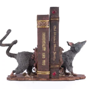 Katherine's Collection Moonspell Mouse Bookends Set of 2