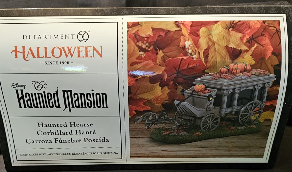 Halloween Gift Cemetery HAunted Hearse