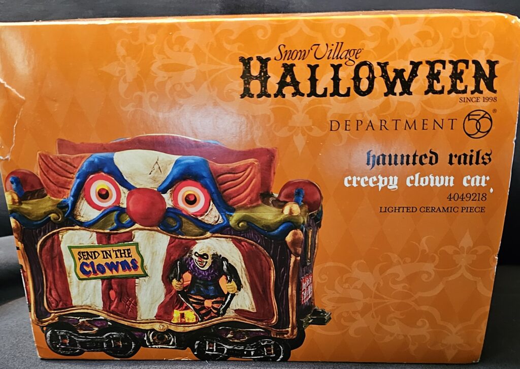 Halloween Gift Creepy Clown Car